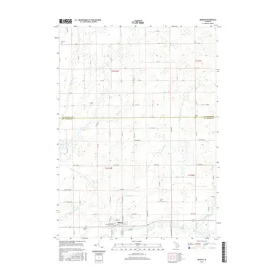 2017 Map of Mendon, 2017 Print