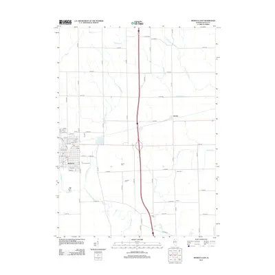 2012 Map of Mendota East, 2012 Print