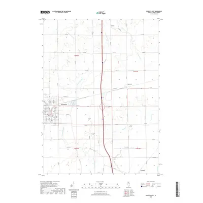 2018 Map of Mendota East, 2018 Print