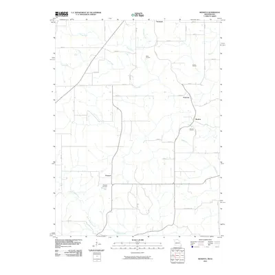 2010 Map of Mendota, 2010 Print