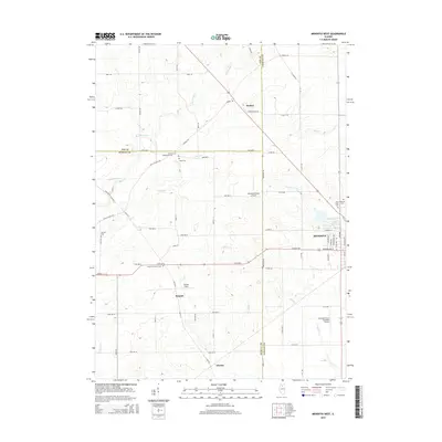 2015 Map of Mendota West, 2015 Print