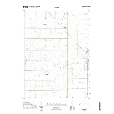2018 Map of Mendota West, 2018 Print