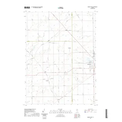 2021 Map of Mendota West, 2021 Print