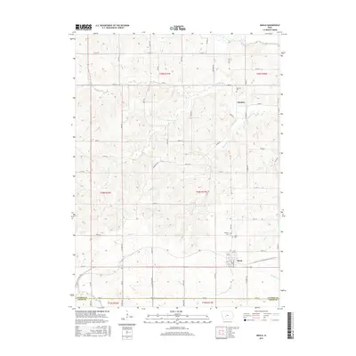 2015 Map of Menlo, 2015 Print