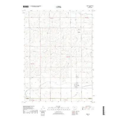 2018 Map of Menlo, 2018 Print
