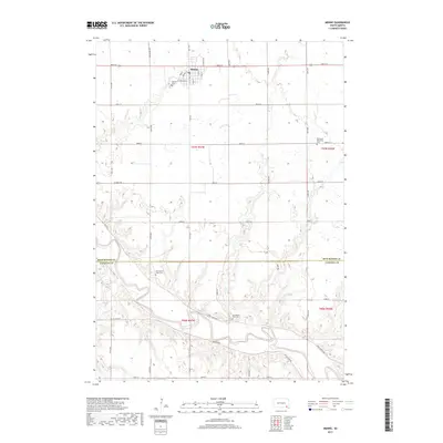 2017 Map of Menno, 2017 Print