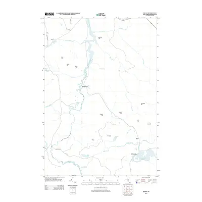 2013 Map of Meno, 2013 Print