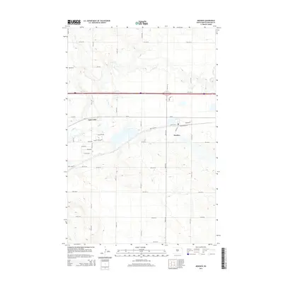 2014 Map of Menoken, 2014 Print