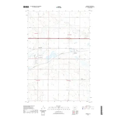 2020 Map of Menoken, 2020 Print