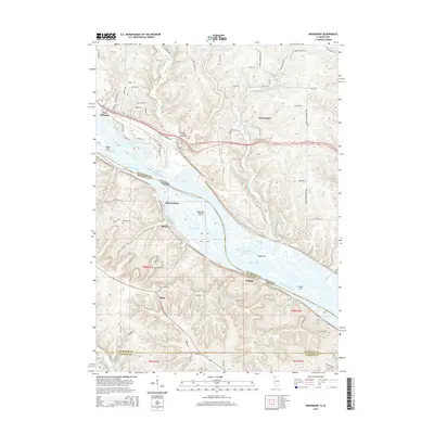 2015 Map of Menominee, 2015 Print