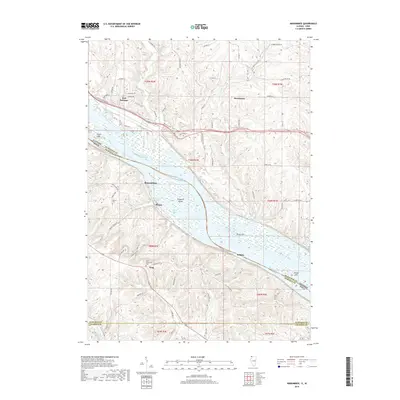 2018 Map of Menominee, 2018 Print
