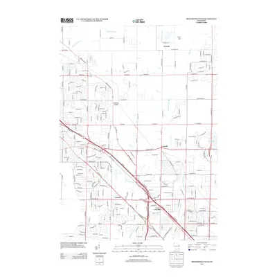2013 Map of Menomonee Falls, 2013 Print