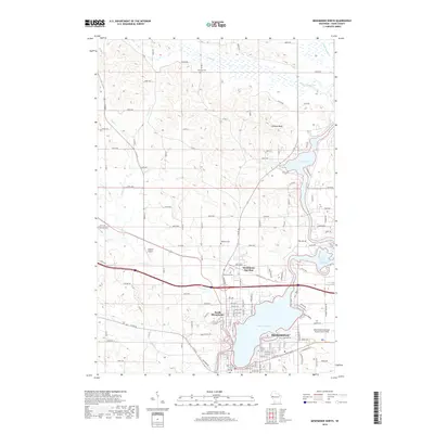 2018 Map of Menomonie North, 2018 Print