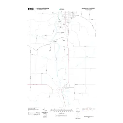 2013 Map of Menomonie South, 2013 Print