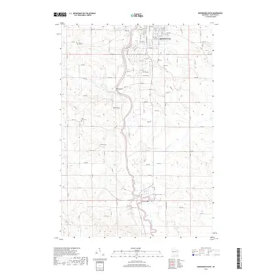 2018 Map of Menomonie South, 2018 Print