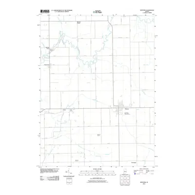 2010 Map of Mentone, 2010 Print