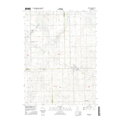 2016 Map of Mentone, 2016 Print