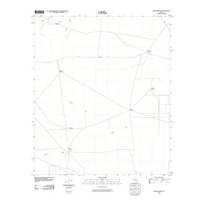 2010 Map of Mentone SW, 2010 Print
