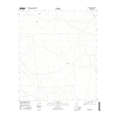 2016 Map of Mentone SW, 2016 Print