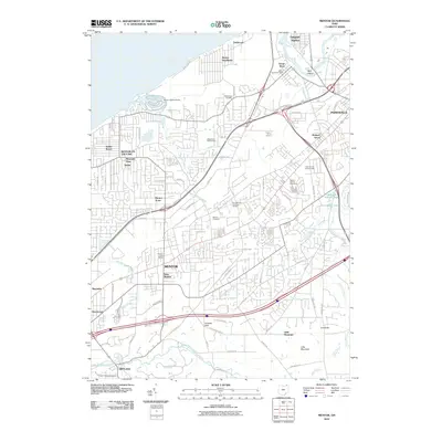 2010 Map of Mentor, 2010 Print