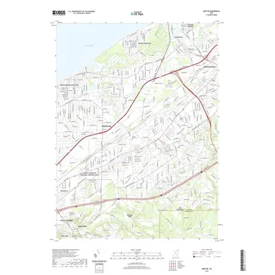 2019 Map of Mentor, 2019 Print