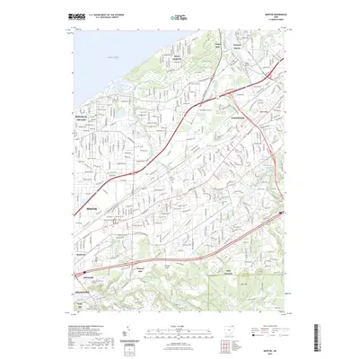 2023 Map of Mentor, 2023 Print
