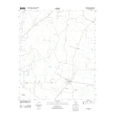 2012 Map of Mer Rouge, 2012 Print