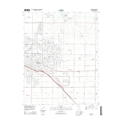 2015 Map of Merced, 2015 Print
