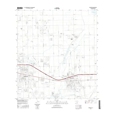 2016 Map of Mercedes, 2016 Print