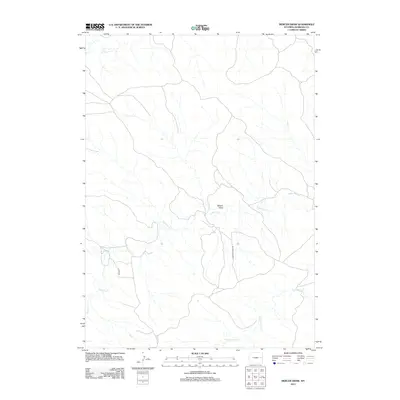 2012 Map of Mercer Draw, 2012 Print