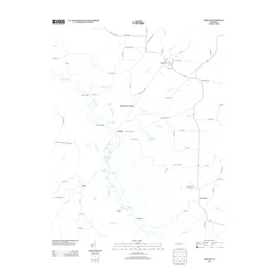 2013 Map of Mercer, 2013 Print