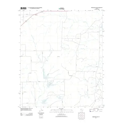 2012 Map of Mercers Gap, 2012 Print