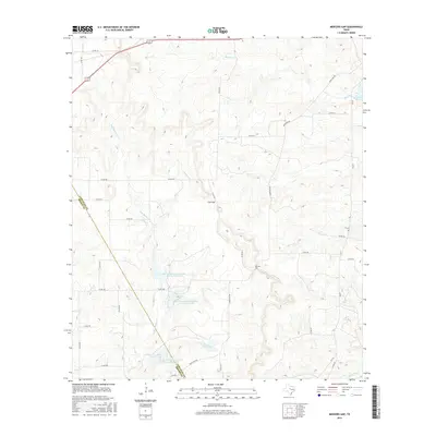 2016 Map of Mercers Gap, 2016 Print