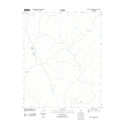 2012 Map of Mercey Hot Springs, 2012 Print