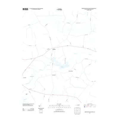2013 Map of Merchants Millpond, 2013 Print