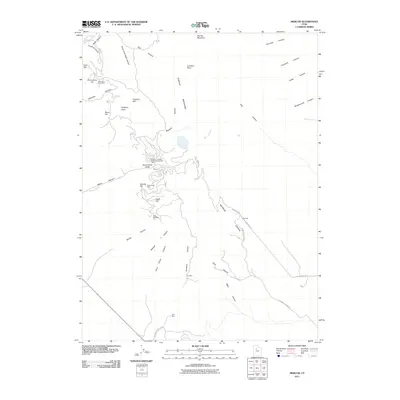 2011 Map of Mercur, 2011 Print