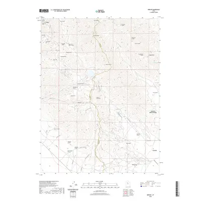 2020 Map of Mercur, 2020 Print