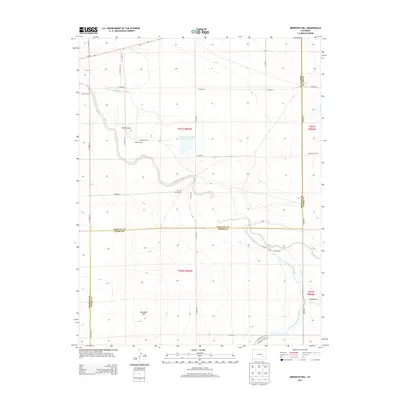 2013 Map of Meredith Hill, 2013 Print