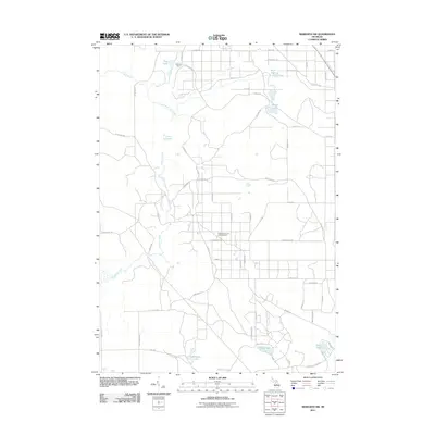2011 Map of Meredith NW, 2011 Print