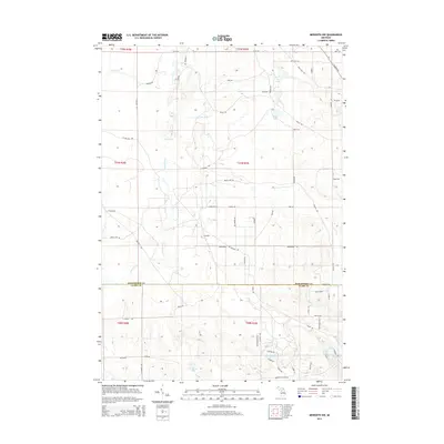 2014 Map of Meredith NW, 2014 Print