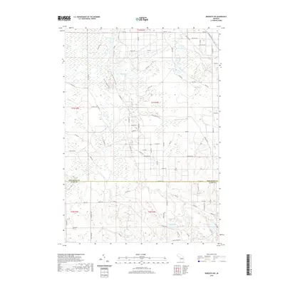 2019 Map of Meredith NW, 2019 Print