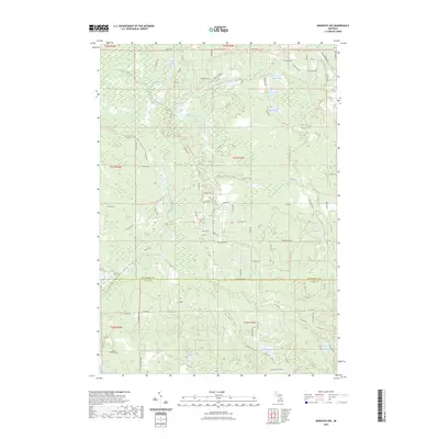 2023 Map of Meredith NW, 2023 Print