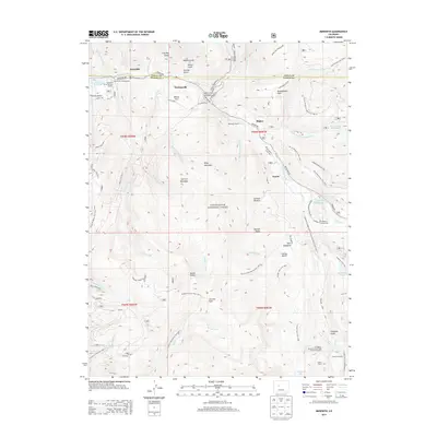 2013 Map of Meredith, 2013 Print