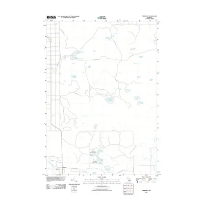 2011 Map of Meredith, 2011 Print
