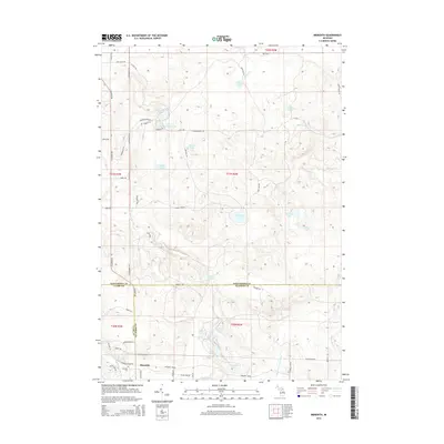 2014 Map of Meredith, 2014 Print