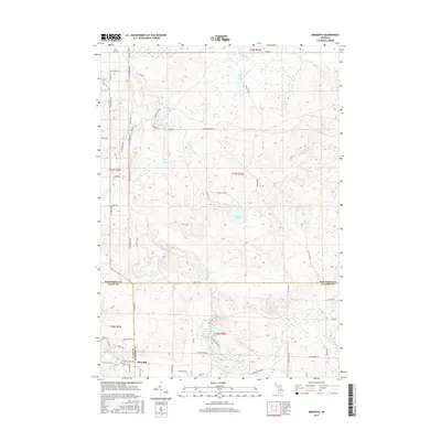 2017 Map of Meredith, 2017 Print