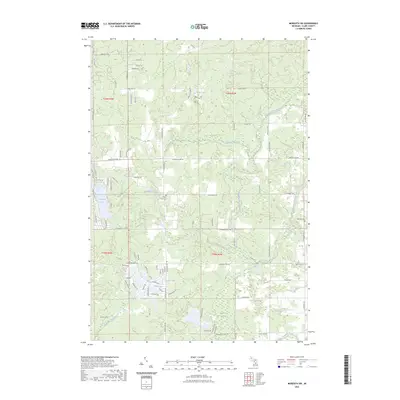 2023 Map of Meredith SW, 2023 Print