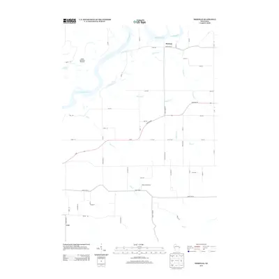 2013 Map of Meridean, 2013 Print