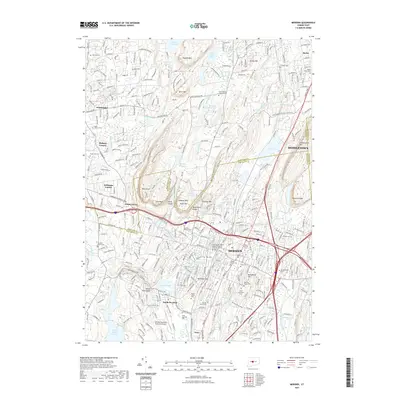 2021 Map of Meriden, 2021 Print