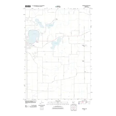 2010 Map of Meriden, 2010 Print